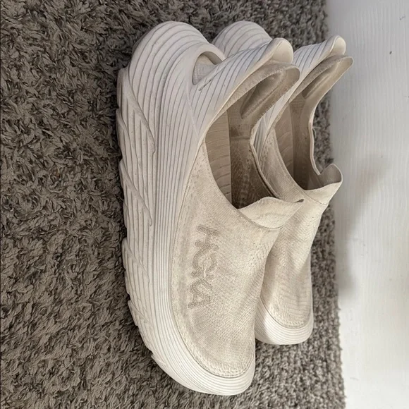 Hoka White Sneakers Slip-On Casual - Picture 4 of 8